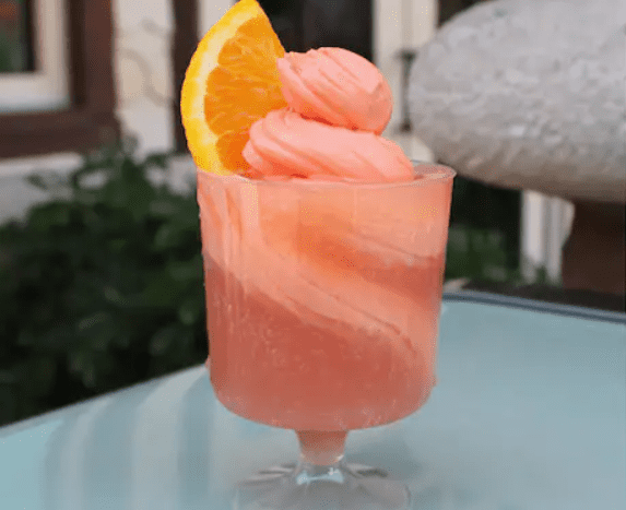Swirls on the Water DOLE Whip Orange