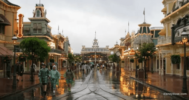 Rainy Magic Kingdom