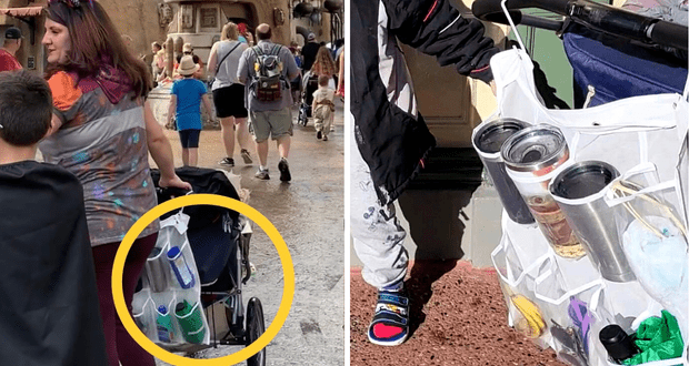 Stroller Organizer Hack