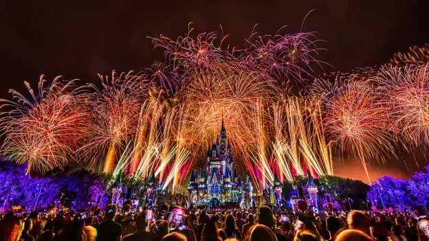 Disney's Not-So-Spooky Spectacular Fireworks, part of Mickey's Not-So-Scary Halloween Party