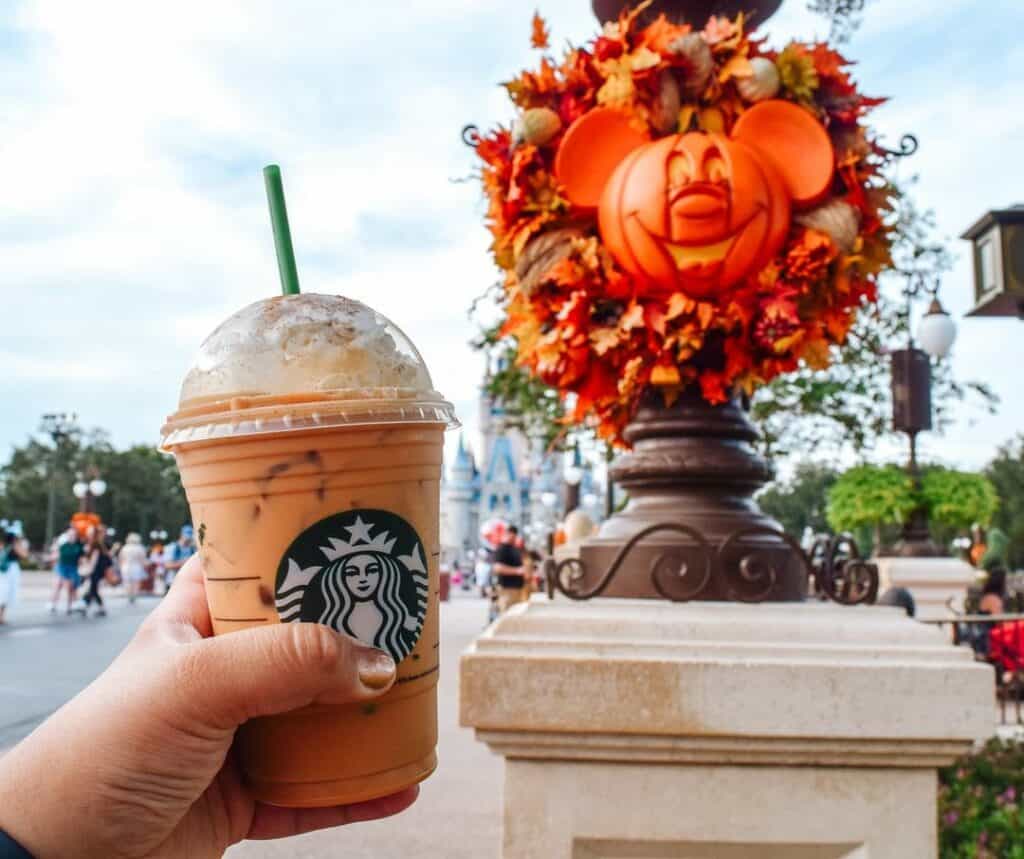 Pumpkin Spice Latte Magic Kingdom