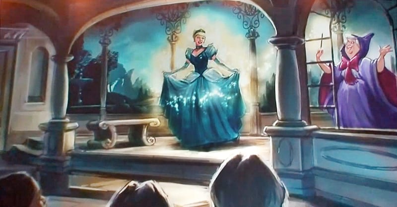 Cinderella New Fantasyland Concept Art