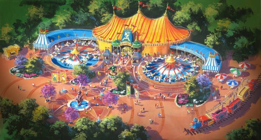 Storybook Circus Concept Art