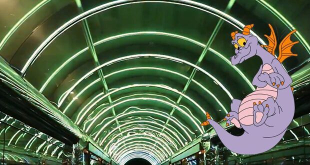 orlando-internation-airport-figment-rainbow-tunnel