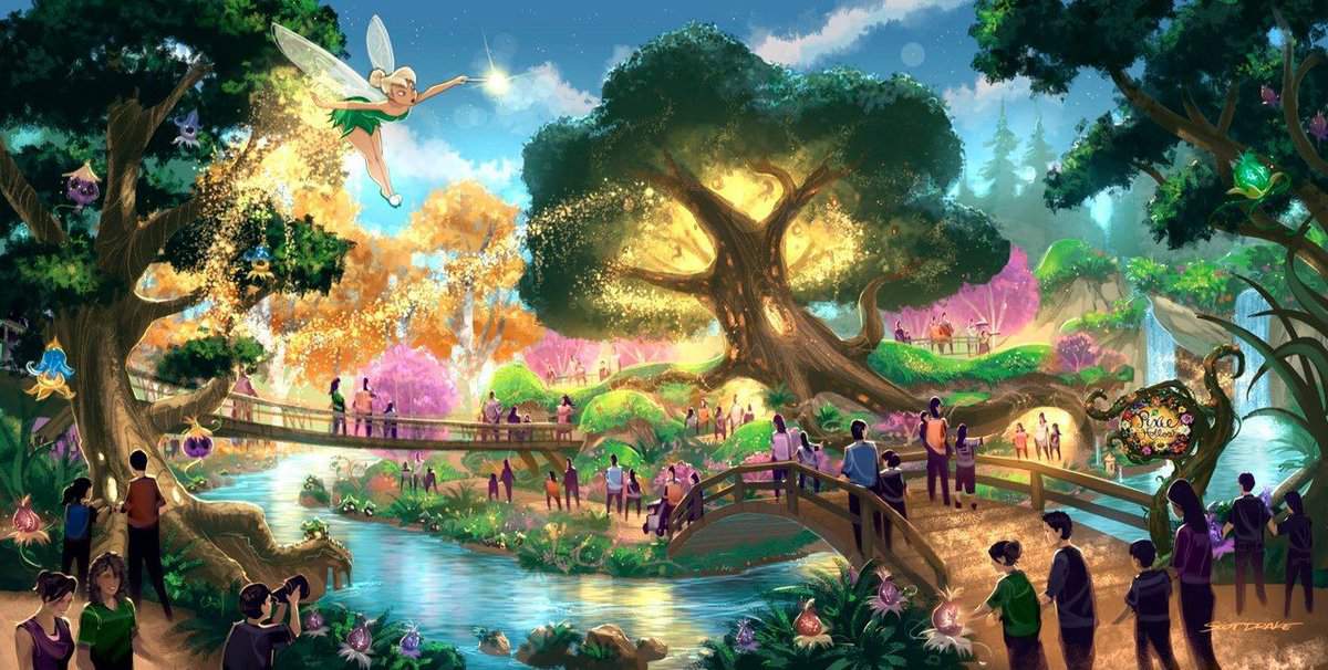 Pixie Hollow Concept Art