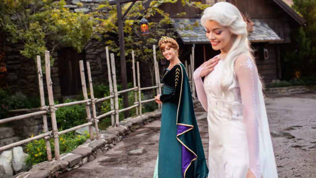 Anna and Elsa