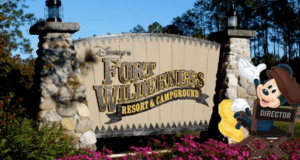 Fort Wilderness entrance sign