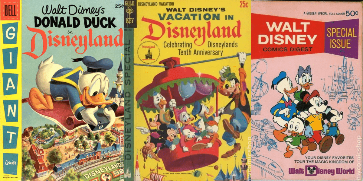 Disney Parks Comic Books