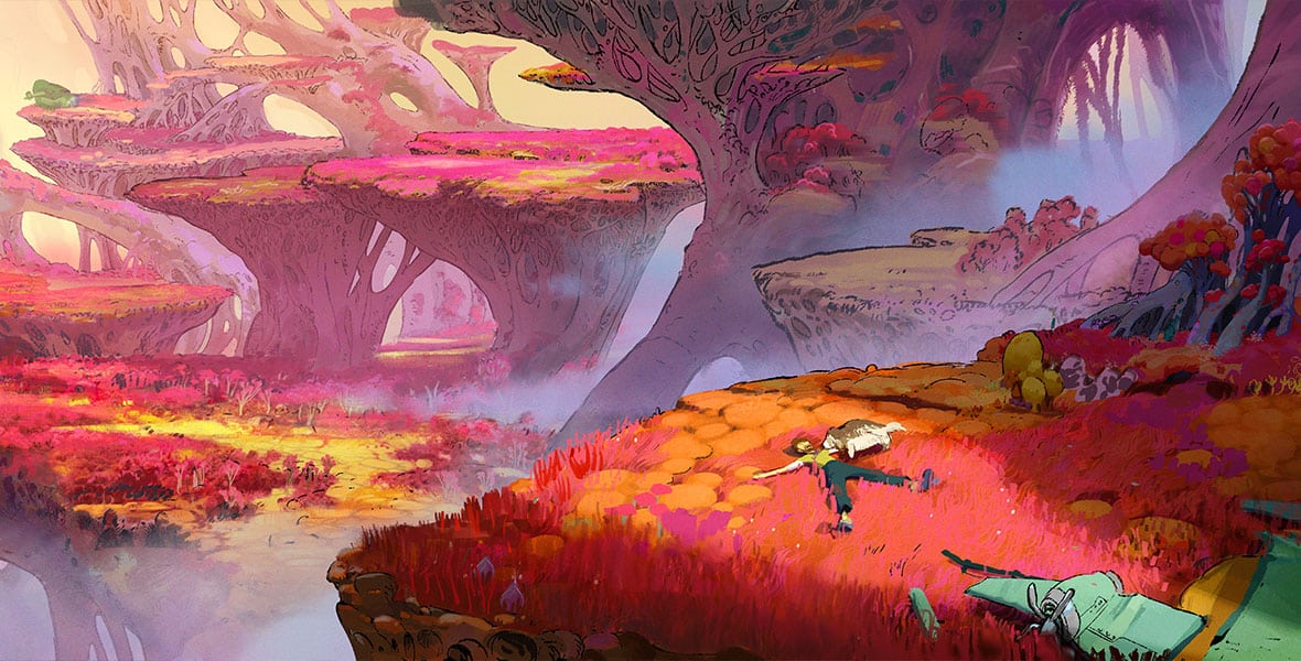 strange world concept art