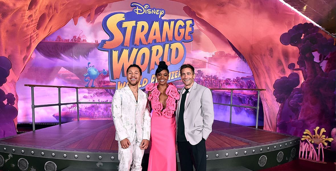 strange world premiere
