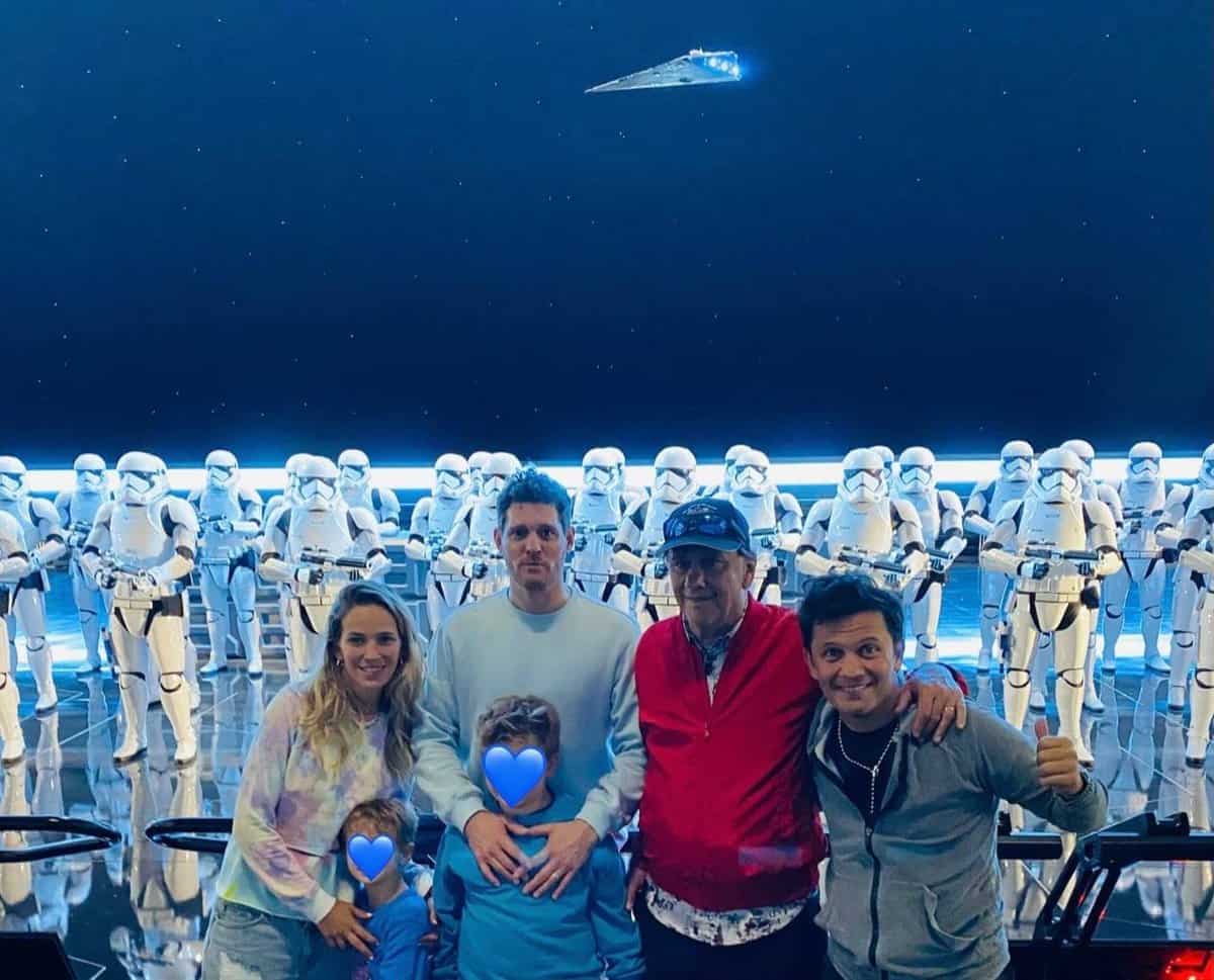 michael Bublé and family on rise of the resistance