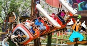 The Barnstormer Roller Coaster