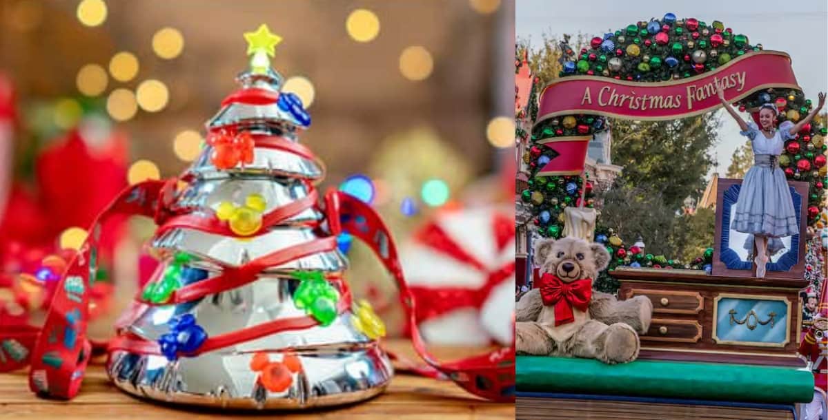 Disneyland Holiday Popcorn Bucket 