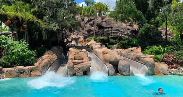 Disney's Typhoon Lagoon Slides