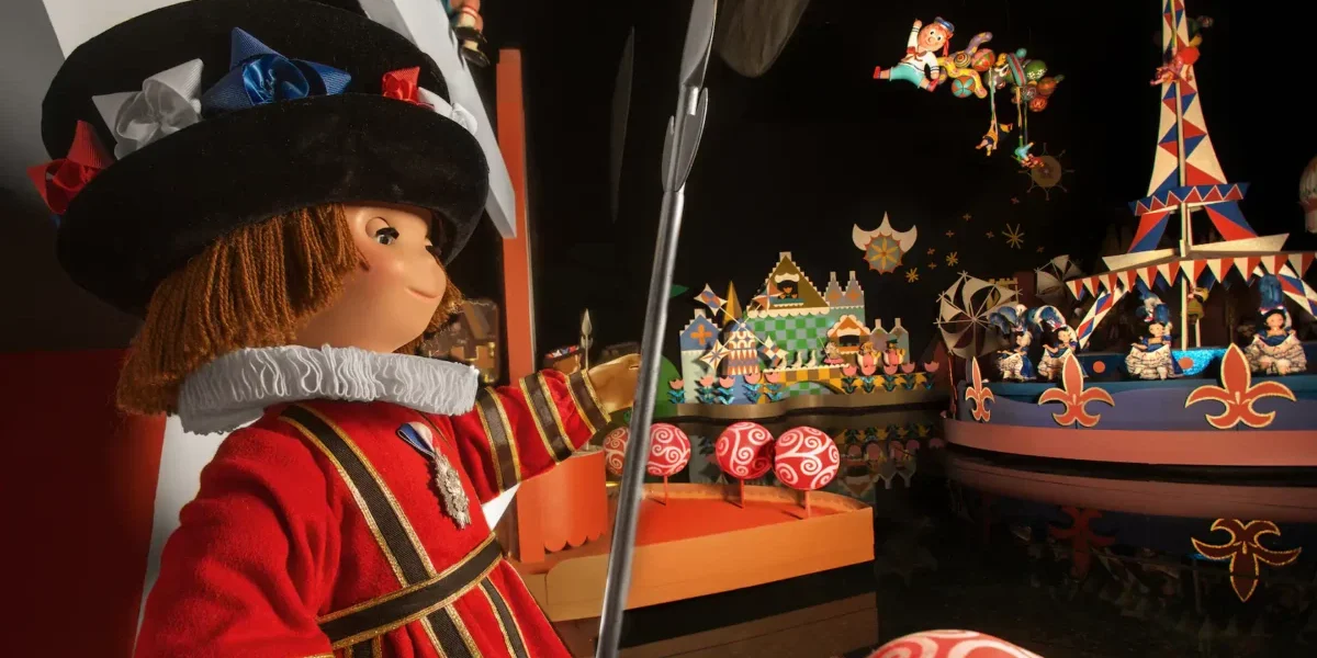 "it's a small world" dolls at disney world