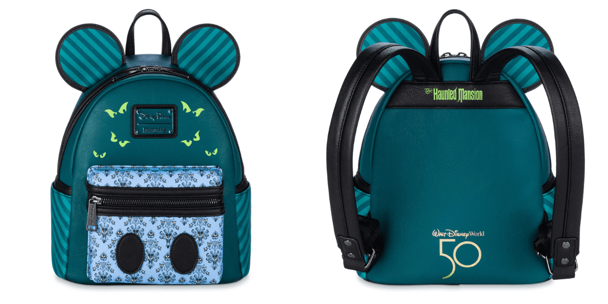 Mickey Mouse: The Main Attraction Loungefly Mini Backpack - The Haunted Mansion - Limited Release