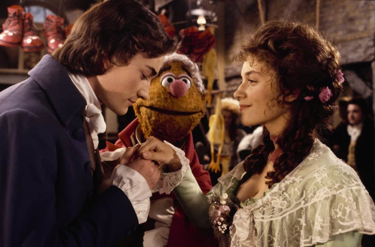 A scene featuring the young Scrooge in 'The Muppet Christmas Carol'