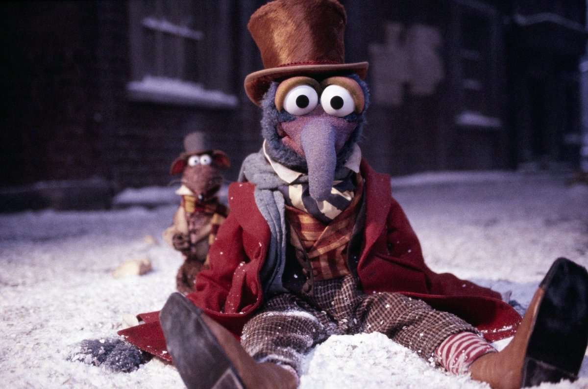 Gonzo in 'The Muppet Christmas Carol'