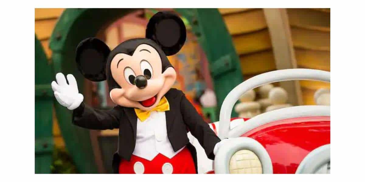 Mickey at Mickey's Toontown in Disneyland