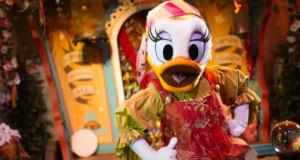 Daisy Duck at Pete's Silly Side Show