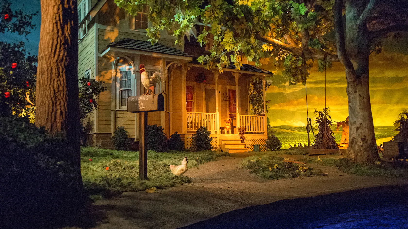 living with the land farmhouse scene