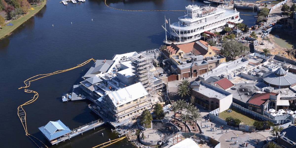 Aerial Shot of Pleasure Island Transformations