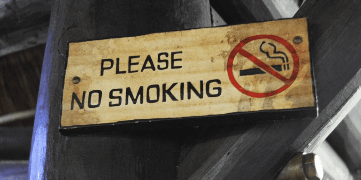 No Smoking Sign