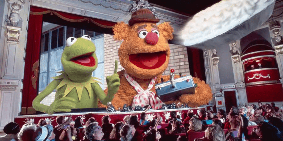 Guests watching Muppet*Vision 3D at Disney's Hollywood Studios