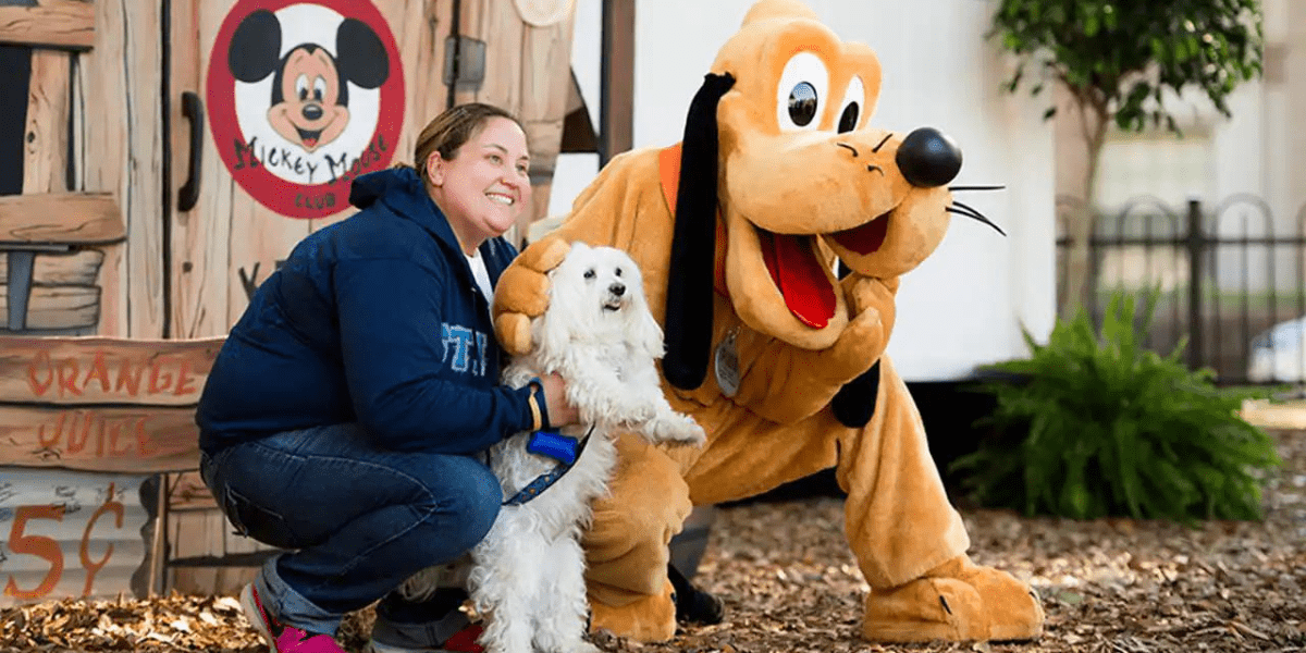 Pluto with a Woman and Dog