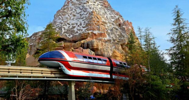 Disneyland Monorail Refurb