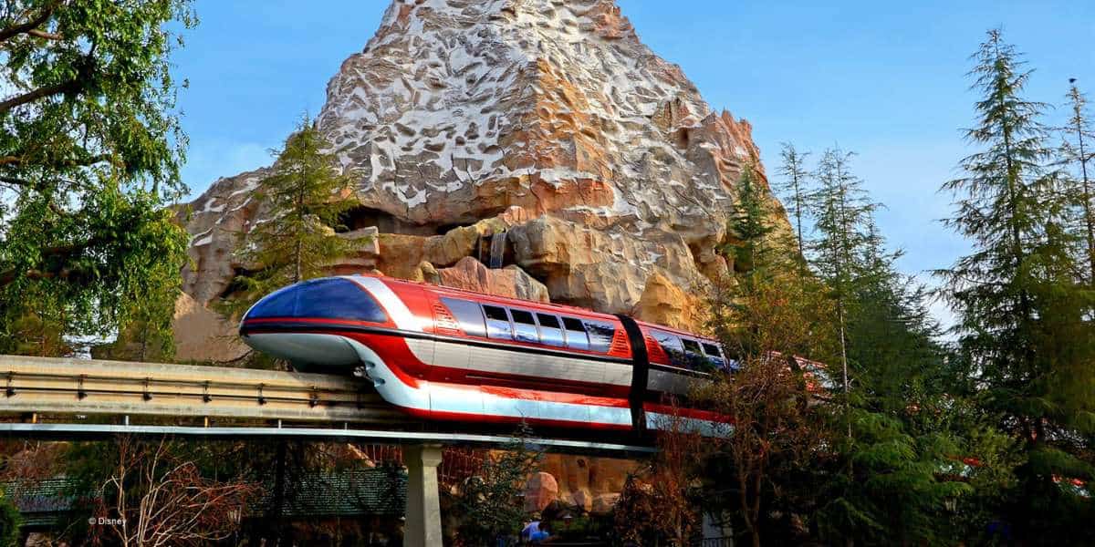 Disneyland Monorail Refurb