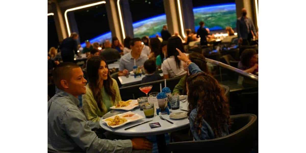 Space 220 Restaurant in EPCOT at Walt DIsney WOrld