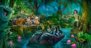 Tiana's Bayou Adventure Concept Art