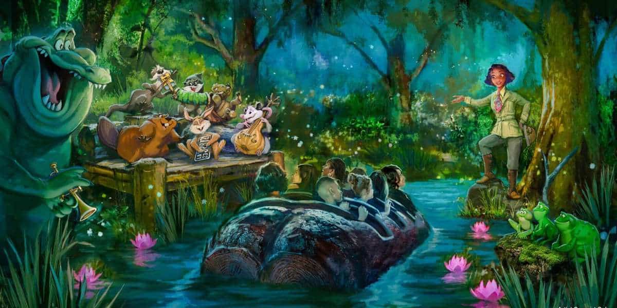 Tiana's Bayou Adventure Concept Art