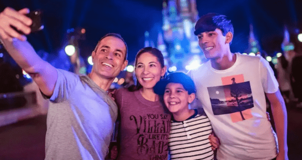 Family at Disney After Hours Event