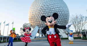 Classic Disney Characters at EPCOT Sphere_Feature Image