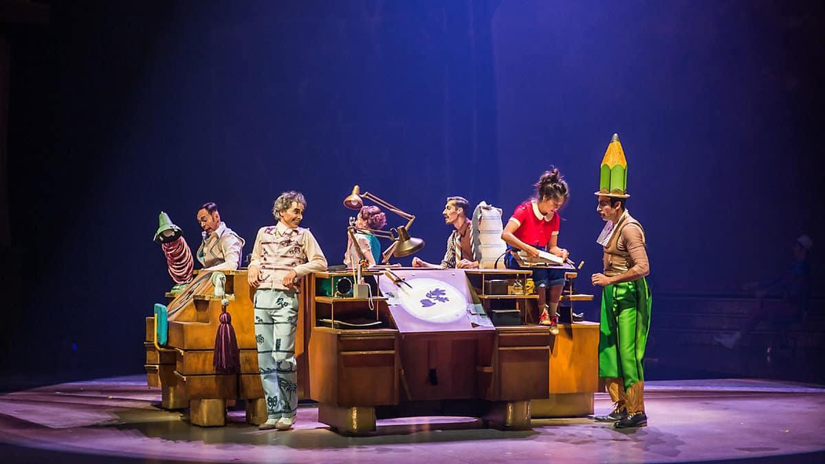 Cirque du Soleil Drawn to Life