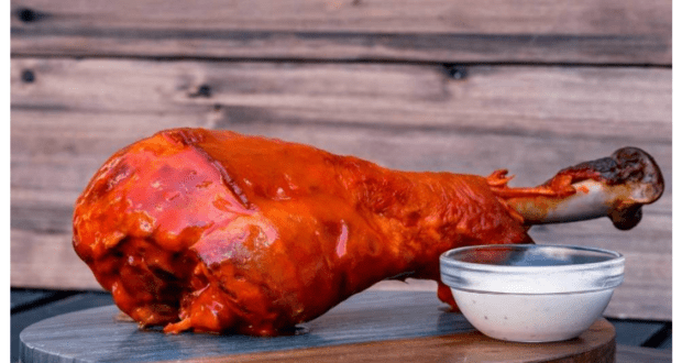 Buffalo Turkey Leg at Edelweiss Snacks in Disneyland
