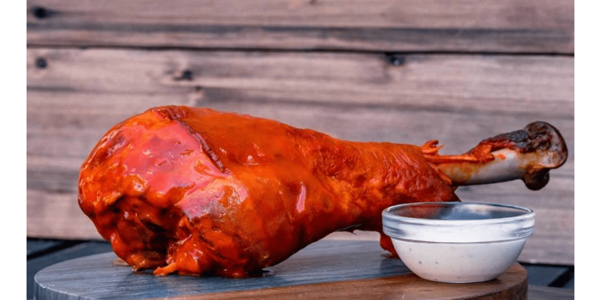 Buffalo Turkey Leg at Edelweiss Snacks in Disneyland