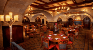 Interior of Dining Room at Le Cellier