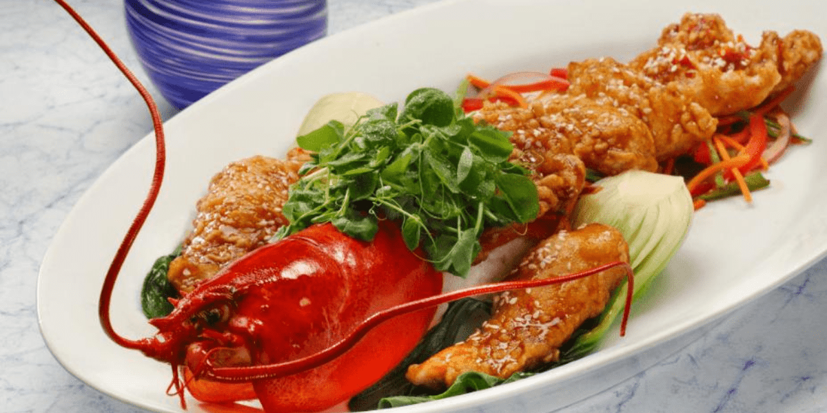 Lobster Entree at Todd English's Bluezoo