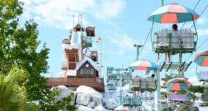 Slides at Disney's Blizzard Beach
