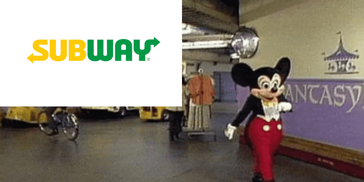 Hidden Subway Underground at Disney World