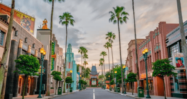 Street Scene in Hollywood Studios