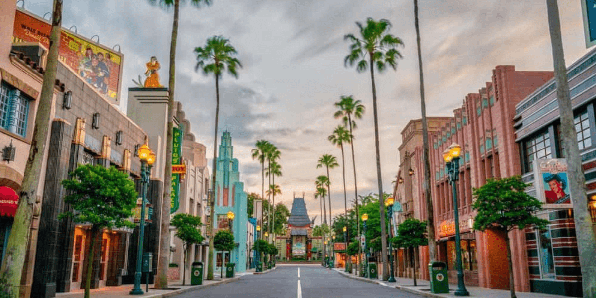 Street Scene in Hollywood Studios