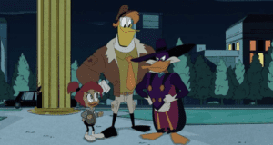 Darkwing and Launchpad