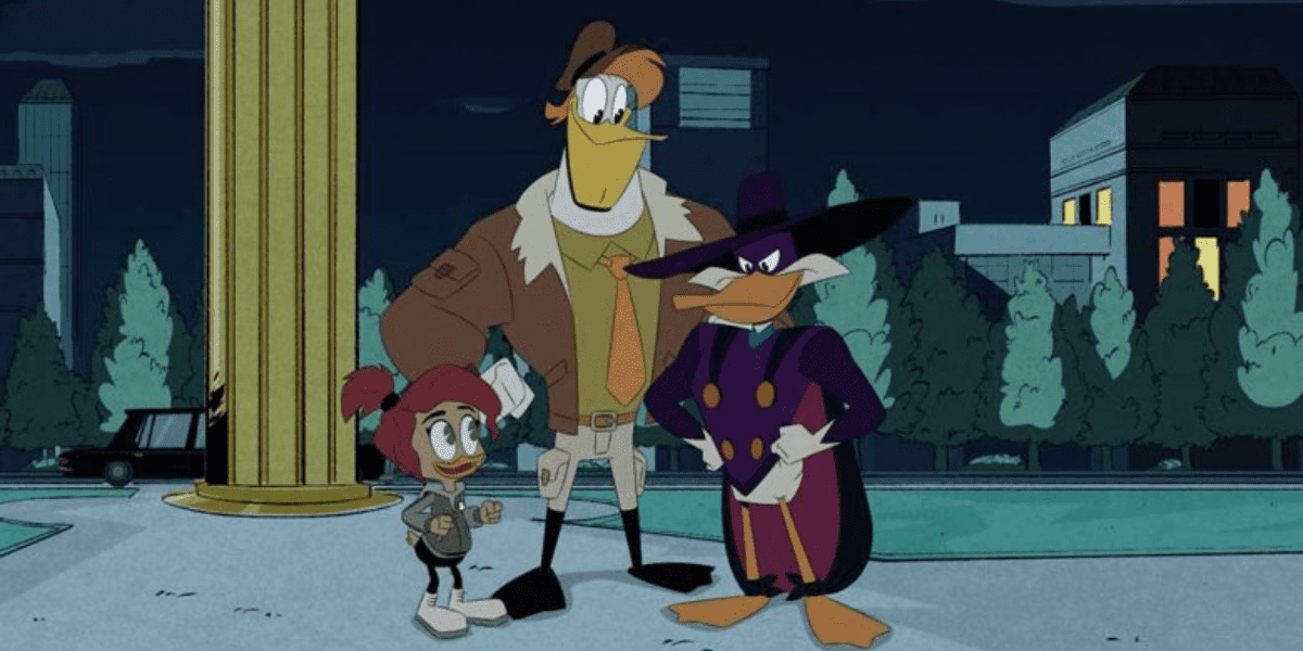 Darkwing and Launchpad