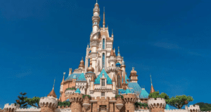 Castle at Hong Kong Disney