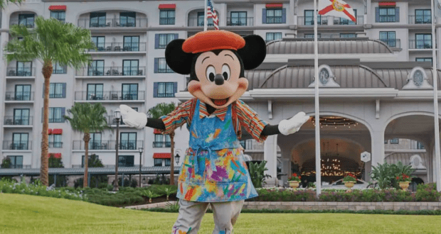 Mickey Mouse at Riviera Resort