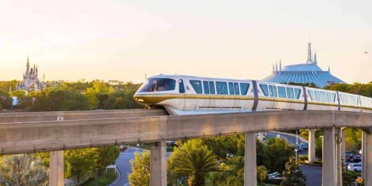 Monorail Near Contempoary